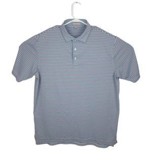 Men Peter Millar Crown Golf Polo Shirt sz XL